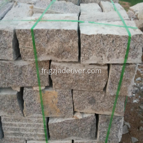 Protection de pente de barrage de réservoir en pierre de forme spéciale en granit